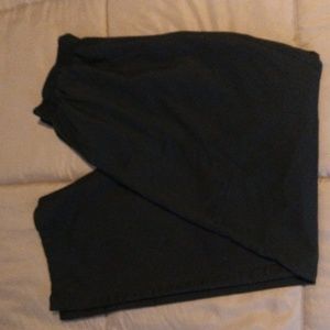 Ladies Black Scrub Pant Sz Medium